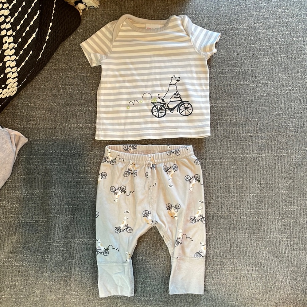 Hanna Andersson Baby Pants & T-shirt Set